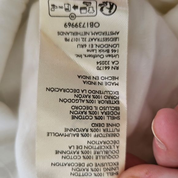 Free People Optic White Crop Top - Picture 9 of 10